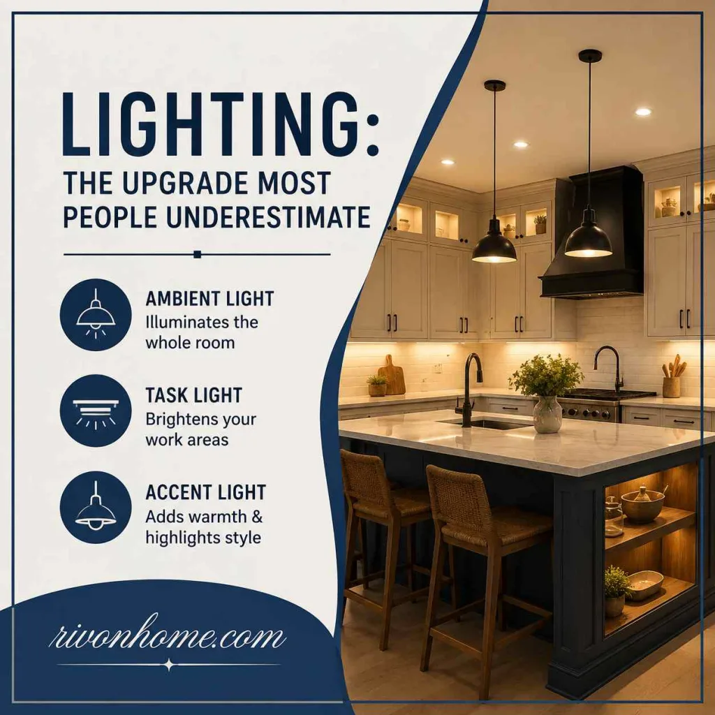 Kitchen Upgrading Advice: A Simple, Honest Guide From an Architect 14 Lighting: The Upgrade Most People Underestimate
