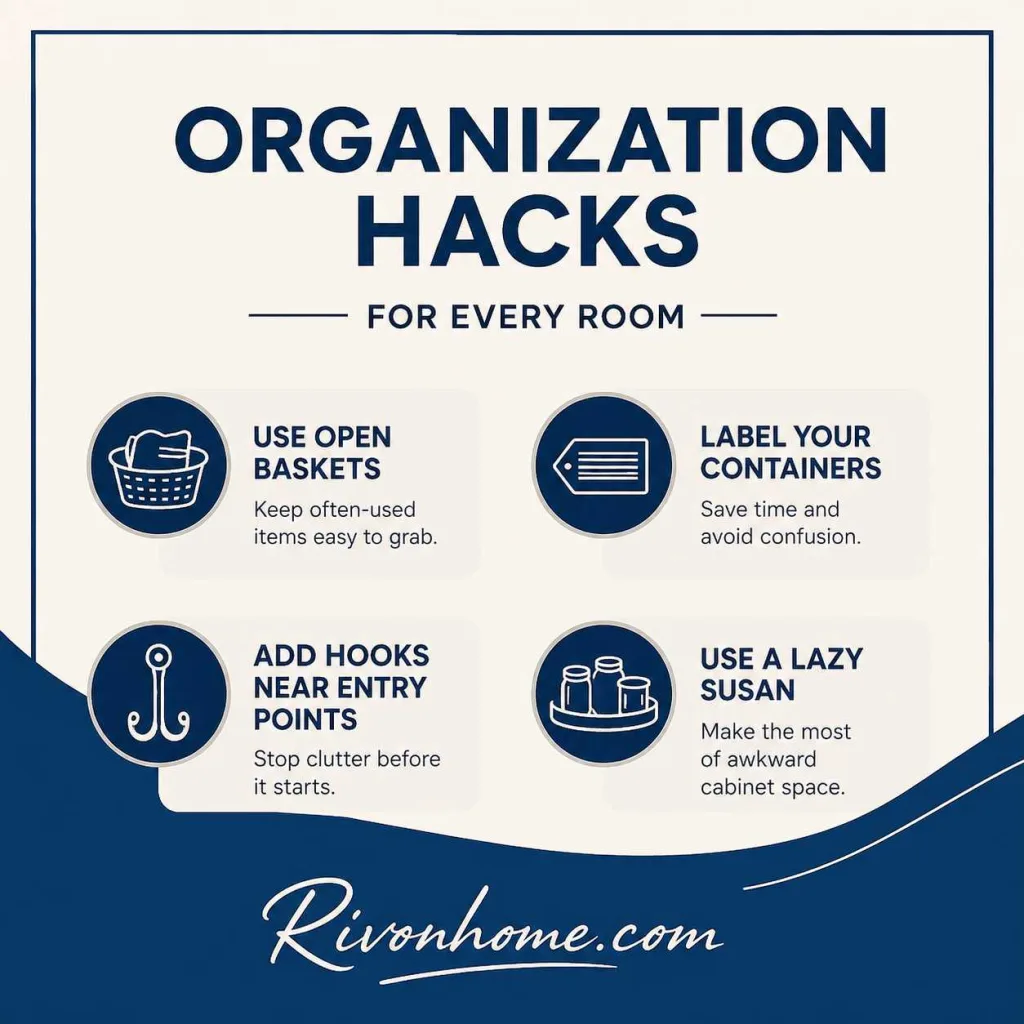 30 Wutawhacks Home Hacks That Make Home Life Easier 5 Wutawhacks Home Hacks Organization Hacks for Every Room