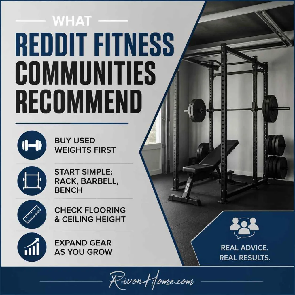 Home Gym Setup Ideas: A Simple Guide to Building Your Perfect Workout Space 14 Home Gym Setup Ideas What Reddit Fitness Communities Recommend