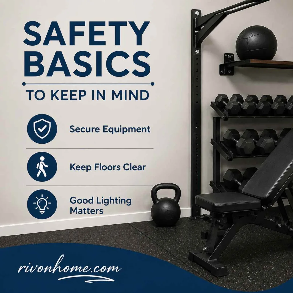 Home Gym Setup Ideas: A Simple Guide to Building Your Perfect Workout Space 12 Home Gym Setup Ideas Safety Basics to Keep in Mind