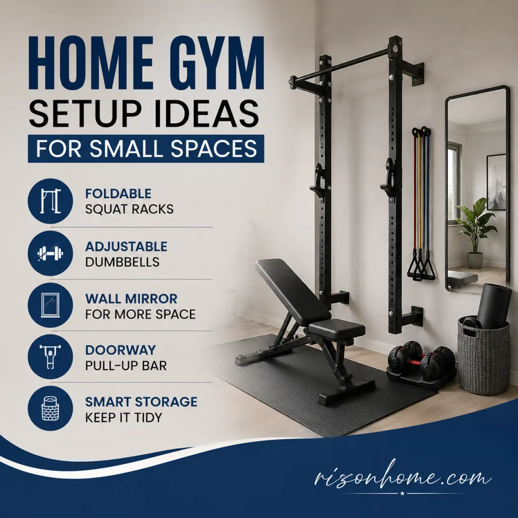 Home Gym Setup Ideas: A Simple Guide to Building Your Perfect Workout Space 3 Home Gym Setup Ideas Home Gym Setup Ideas for Small Spaces