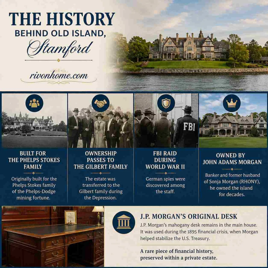 Old Island, Stamford: Inside Connecticut's Most Storied Private Island Estate 2 The History Behind Old Island Stamford