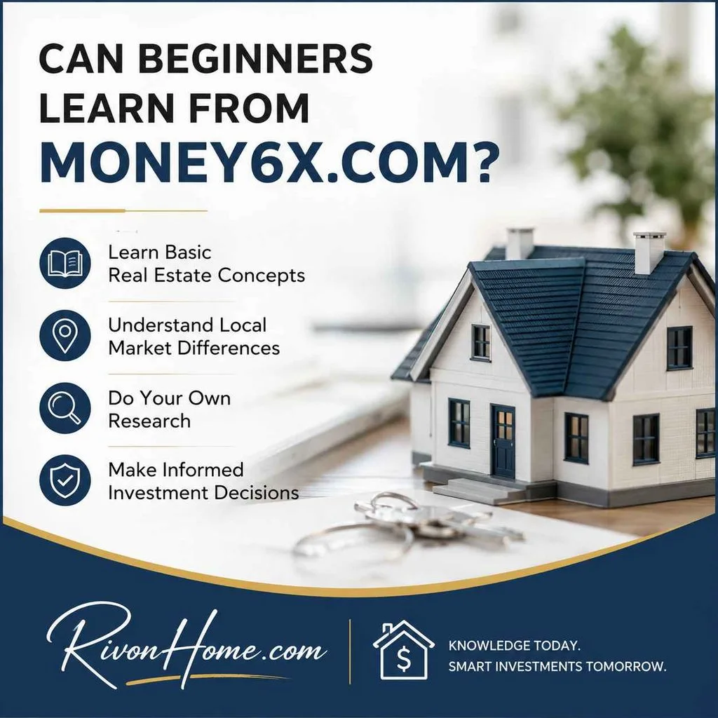 Money6x.com Real Estate: A Simple Guide to Property Investing 19 Can Beginners Learn From Money6x.com?