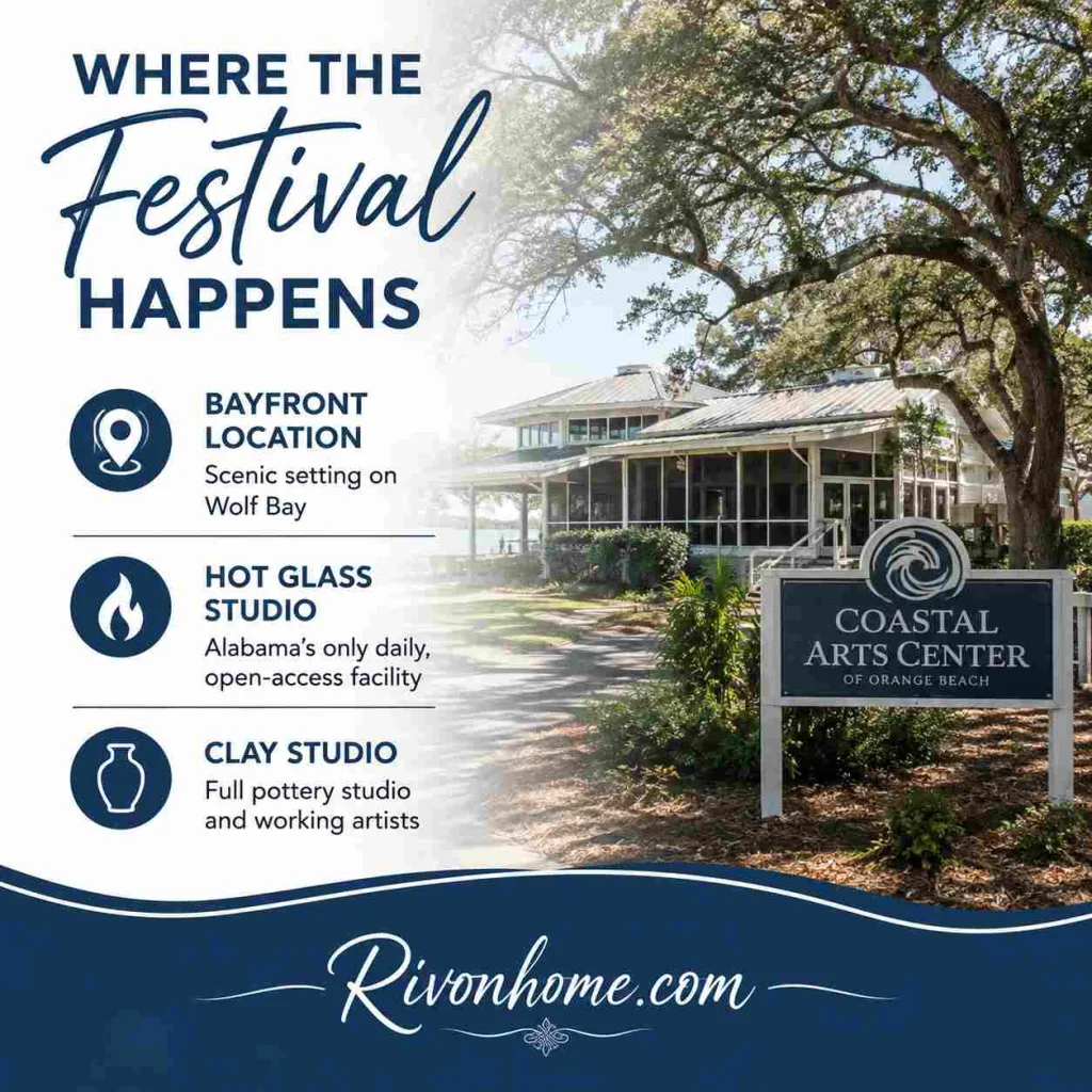 Orange Beach Arts and Crafts Festival: What to Expect and How to Bring It Home 4 Where the Orange Beach Arts and Crafts Festival Happens