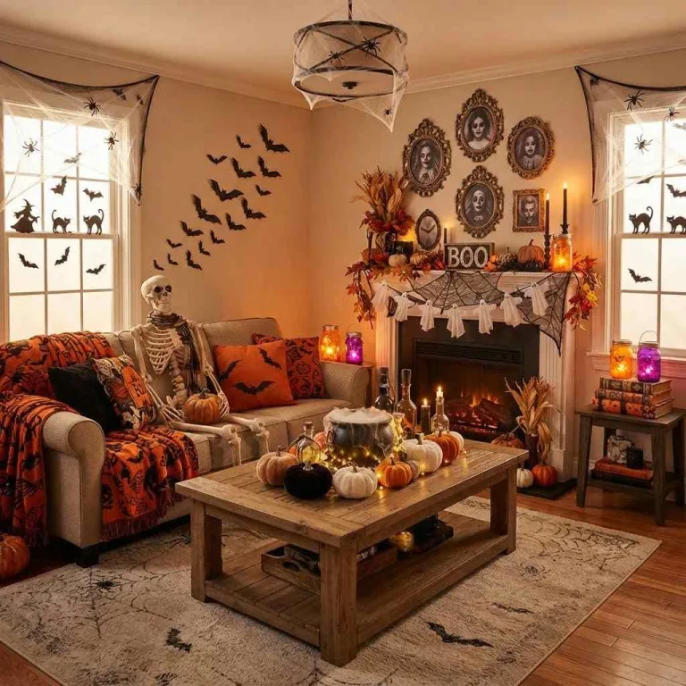 15 Halloween Living Room Decor Ideas