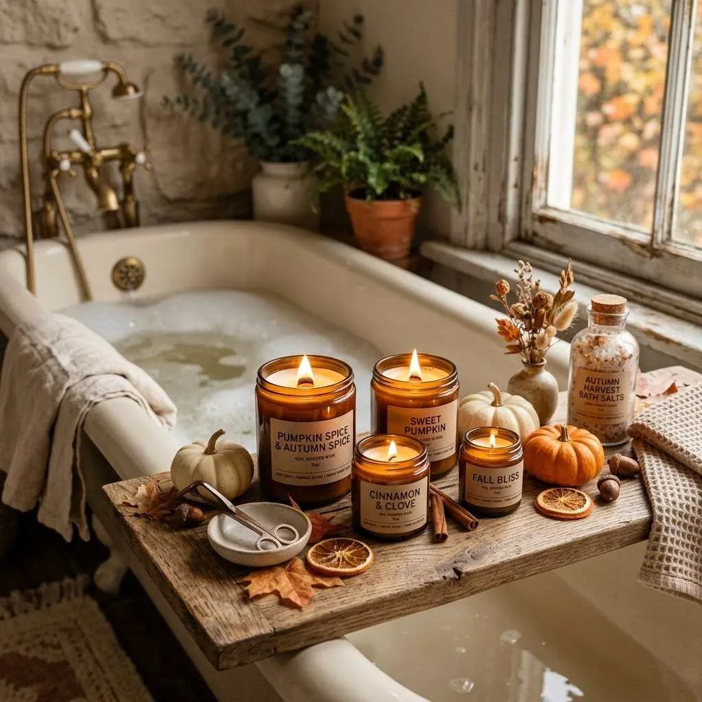 2. Add a Pumpkin Spice Candle Station