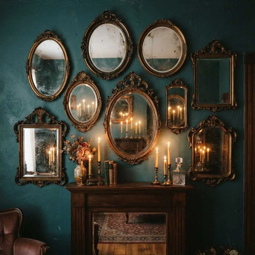 Antique Mirror Accents