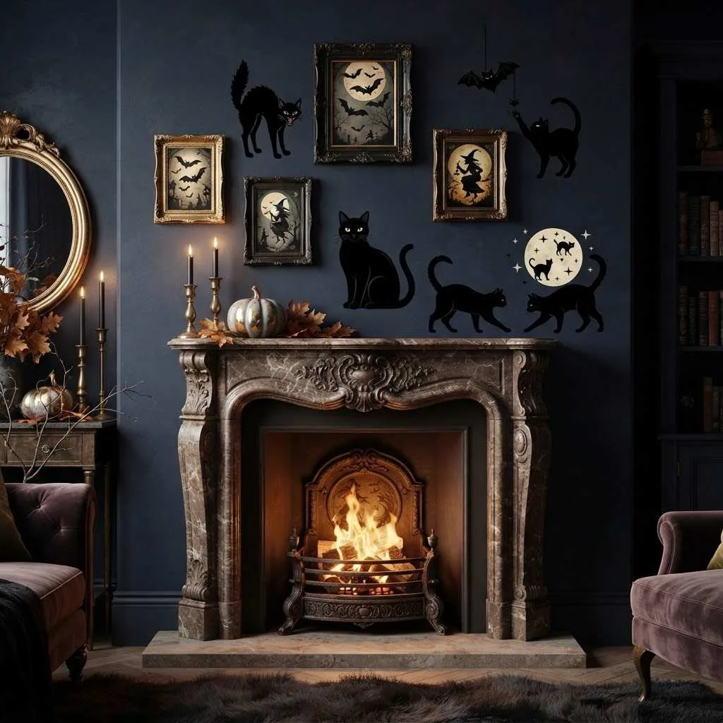 11. Black Cat Silhouette Collection
