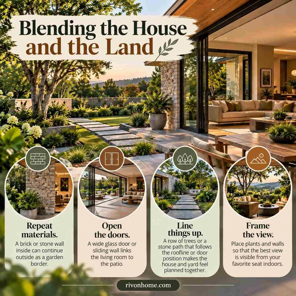 KDArchitects Landscape Ideas by Morph: A Practical Guide to Natural Outdoor Living 3 Blending the House and the Land