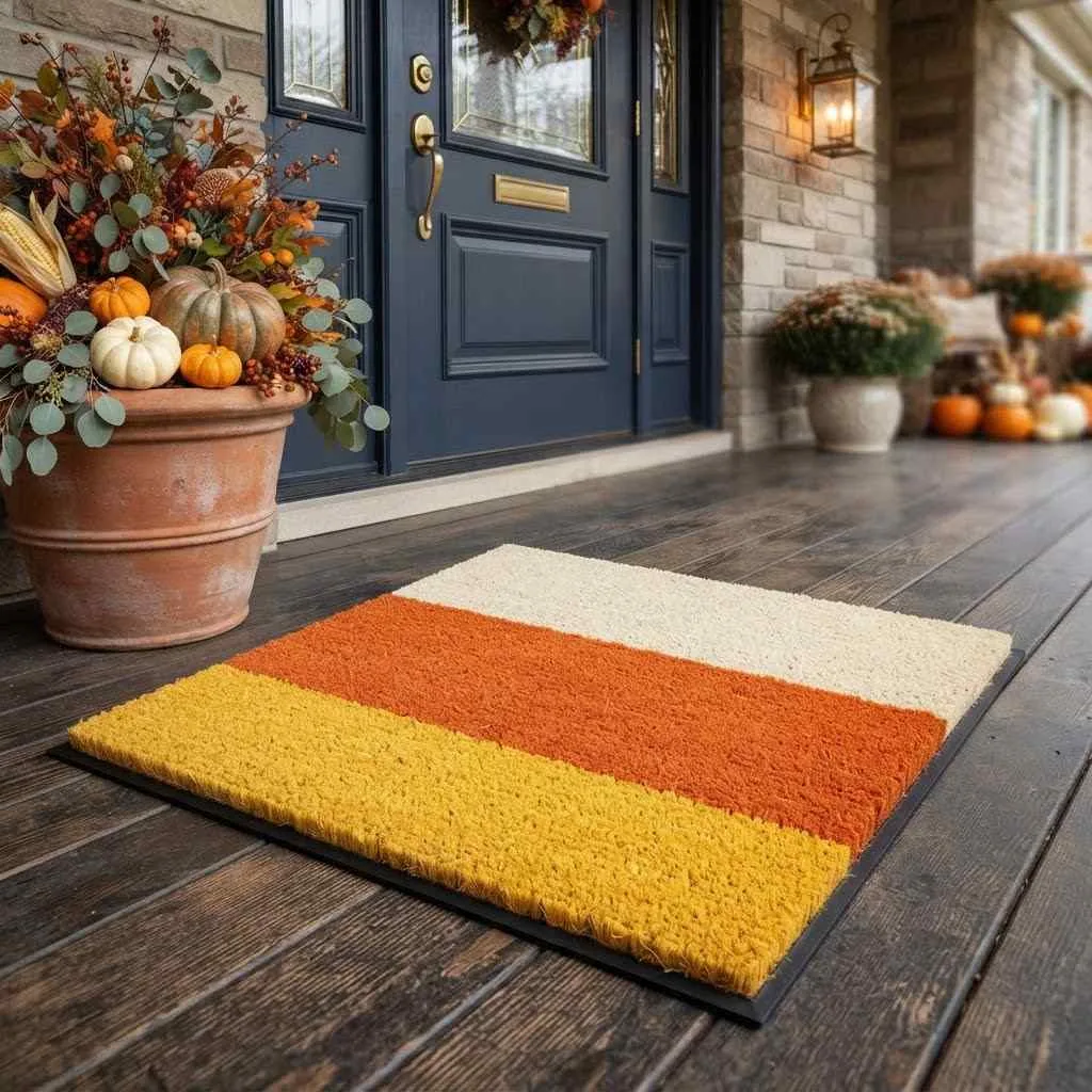 Candy Corn Stripe Pattern