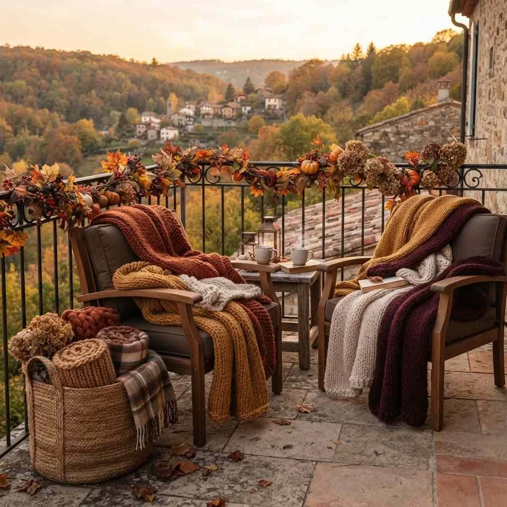 Chunky Knit Throw Blankets