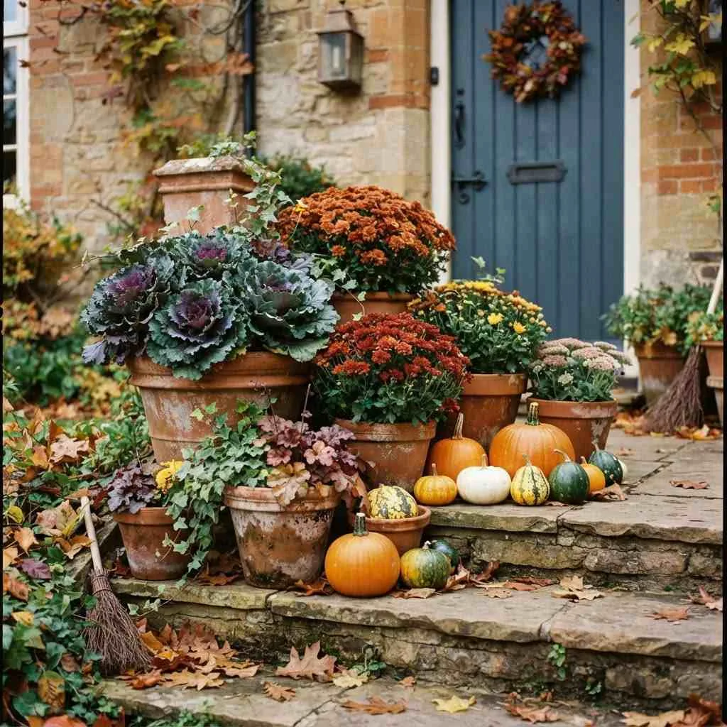 14 Terracotta Fall Decor Ideas to Warm Up Your Home This Season 3 2. Classic Terracotta Flower Pots