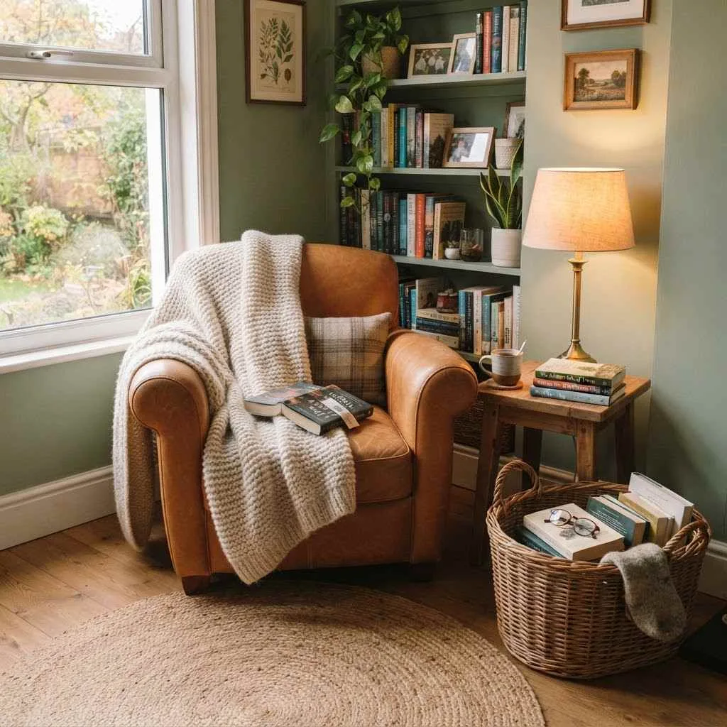 14 Cozy Fall Home Aesthetic Ideas to Transform Your Space 11 Cozy Reading Nook Creation