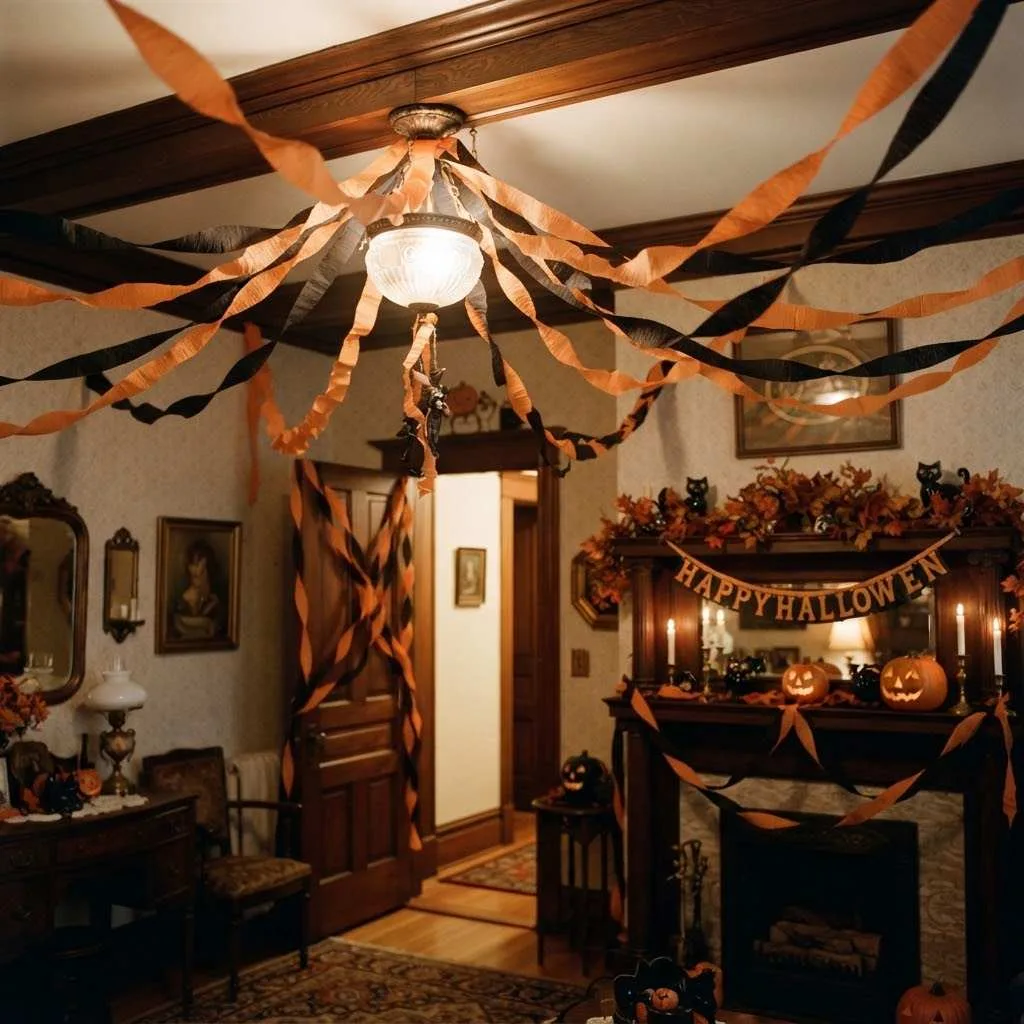 Crepe Paper Streamers and Garlands