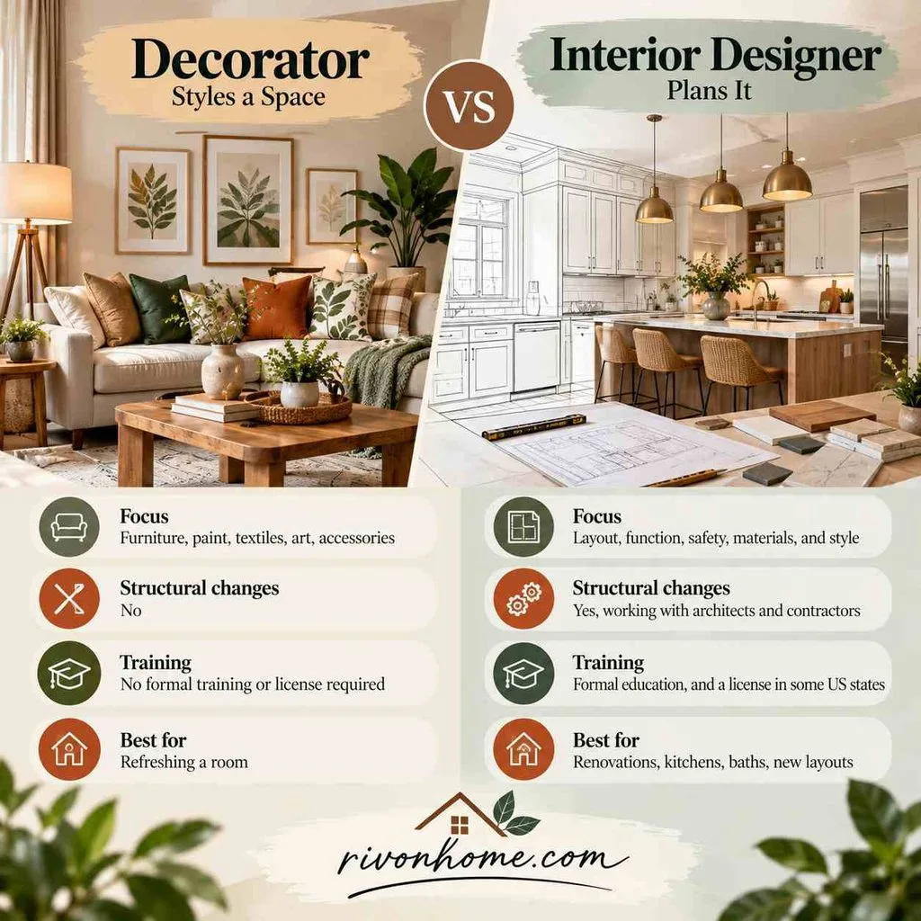 About Us Decoratoradvice .com: Who Runs the Site and What It Covers 7 Decorator or Interior Designer: Which One Do You Need?