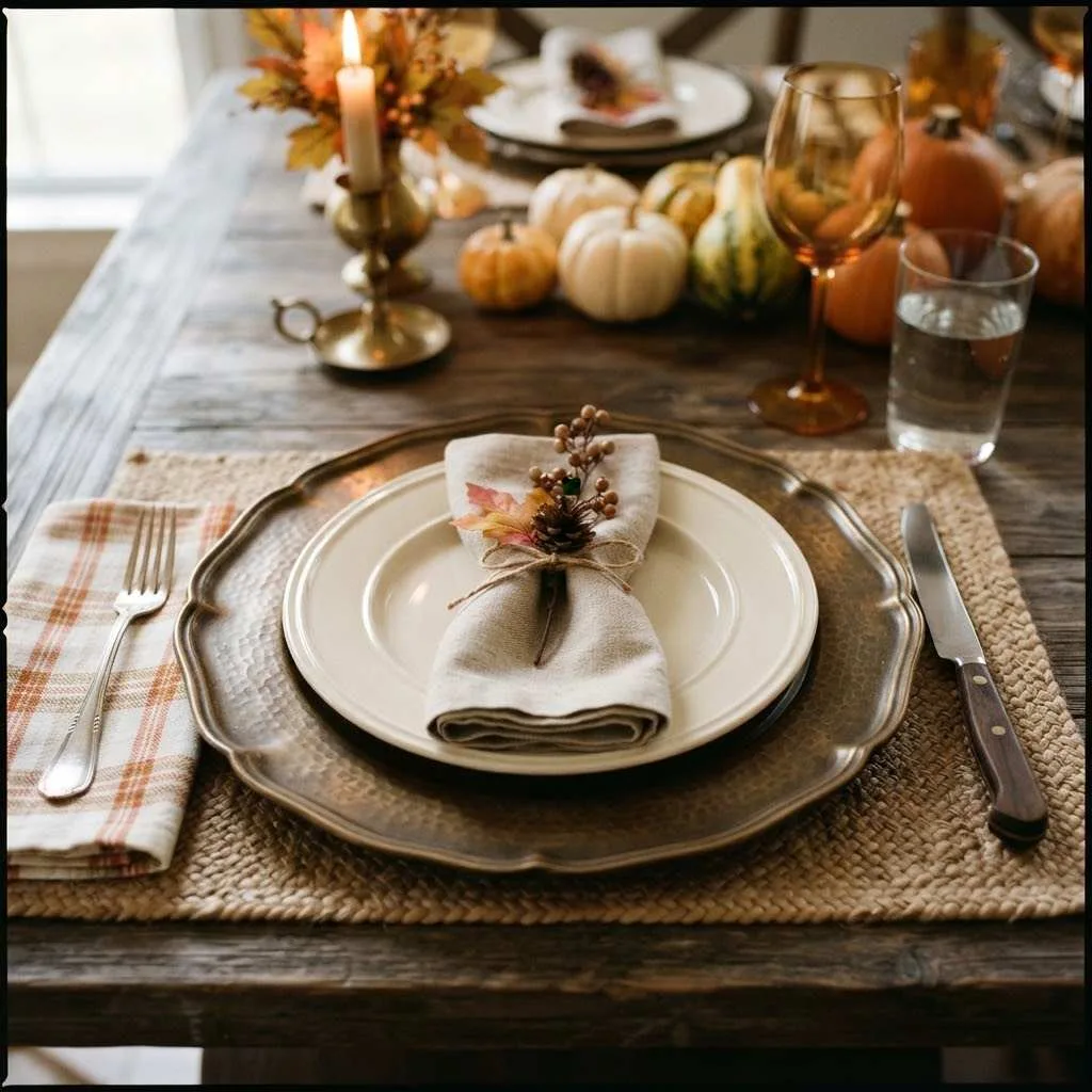 Fall Charger Plate Ideas