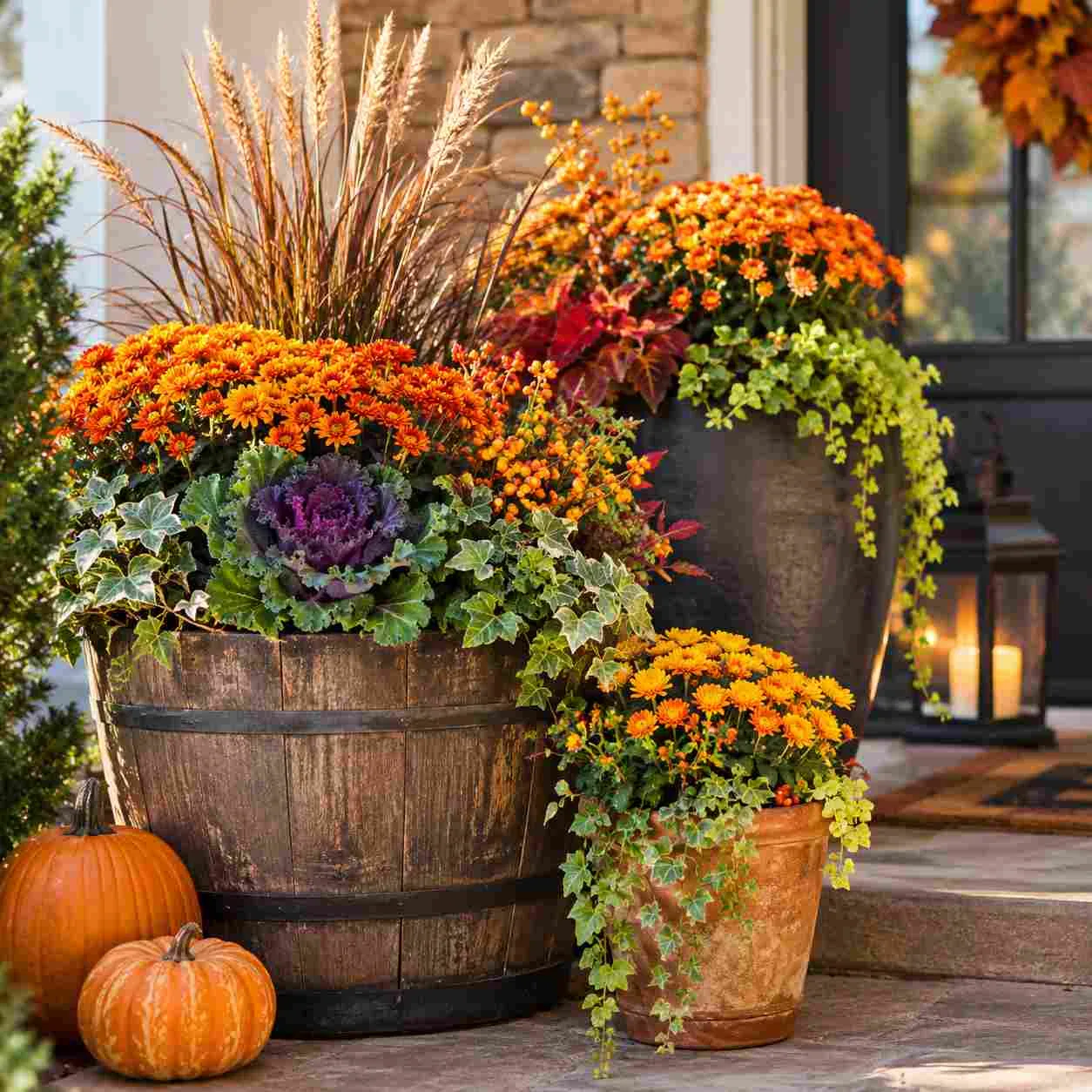 15 Fall Planter Ideas to Cozy Up Your Porch This Season 1 Fall Planter Ideas
