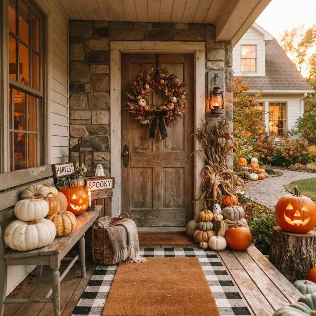 15 Farmhouse Halloween Decor Ideas That Bring Cozy Charm to Your Home 1 Farmhouse Halloween Decor Ideas
