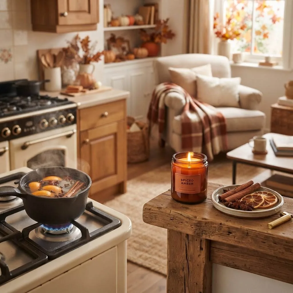 15. Fill the Room with Warm, Seasonal Scent