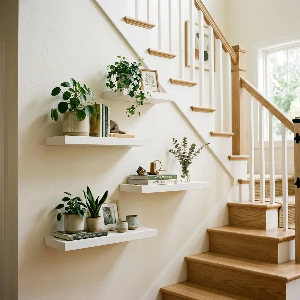 Floating Shelves Display