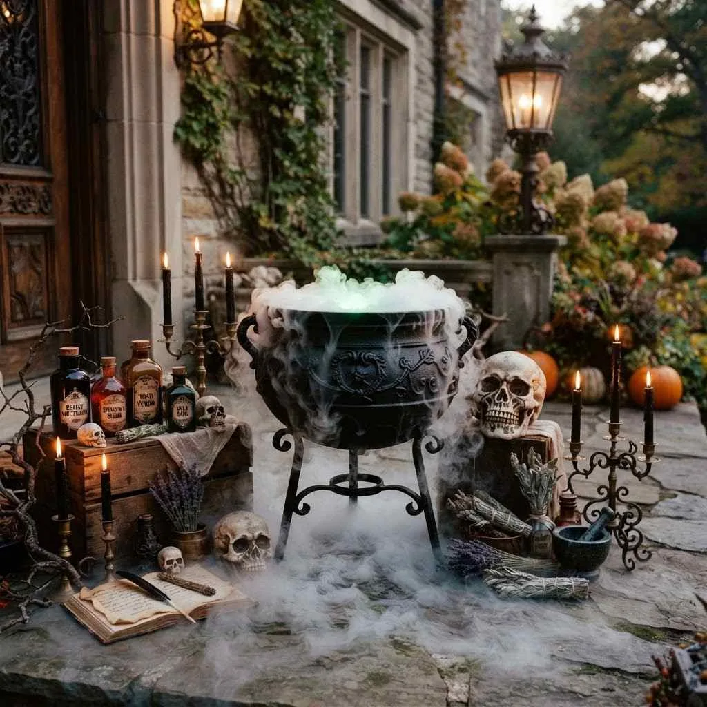 8. Fog-Filled Cauldron Corner