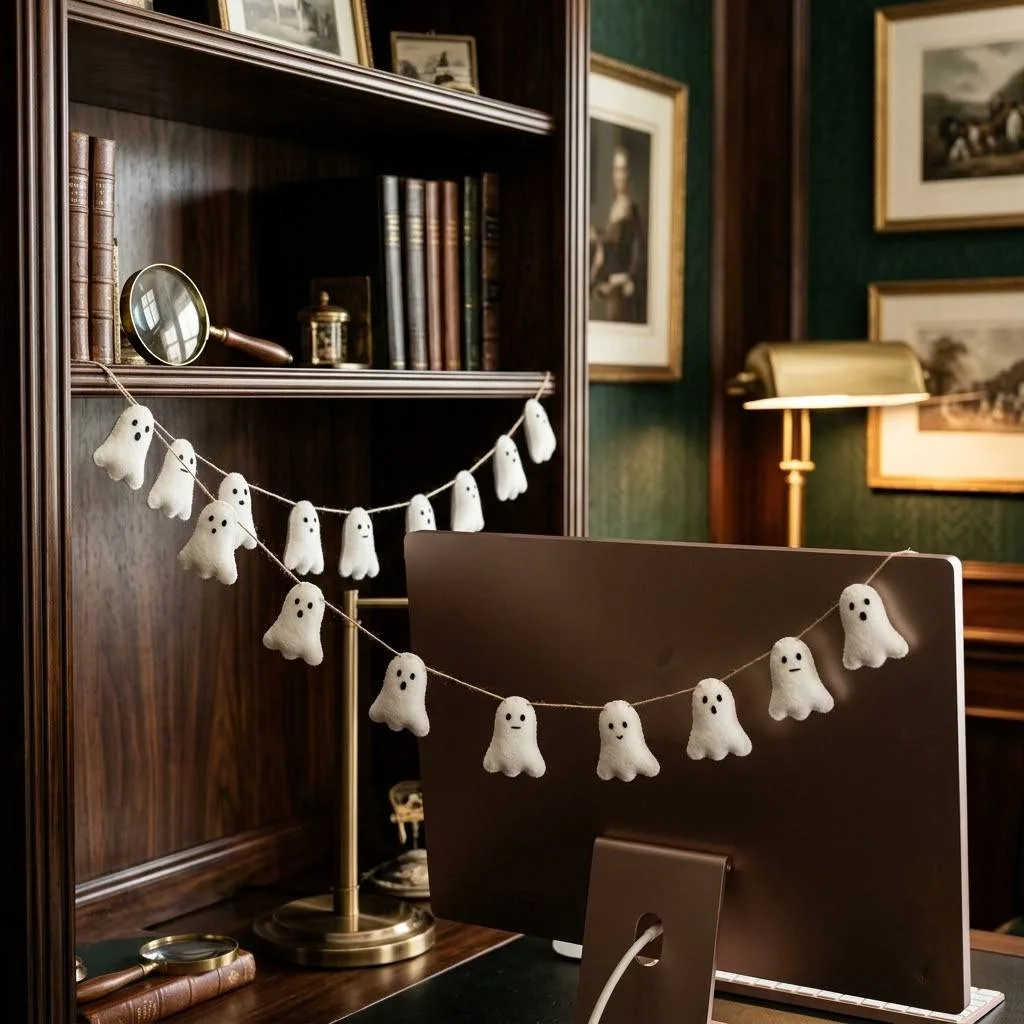 13. Ghostly Garland Drape