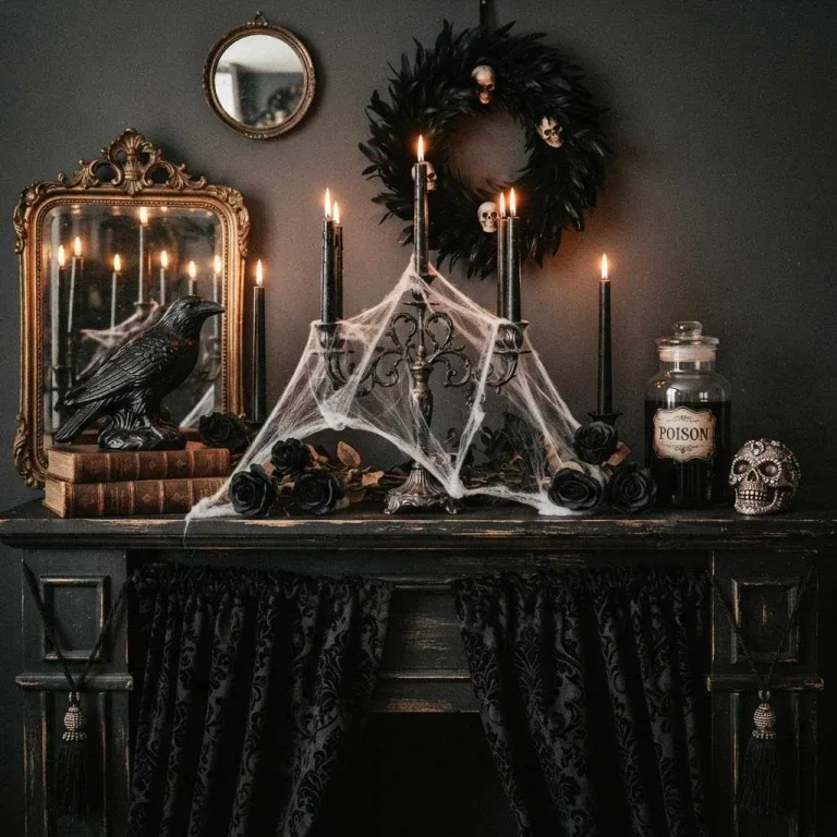 Gothic Halloween Decor Ideas