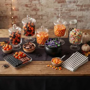 Halloween Candy Bar Setup Ideas