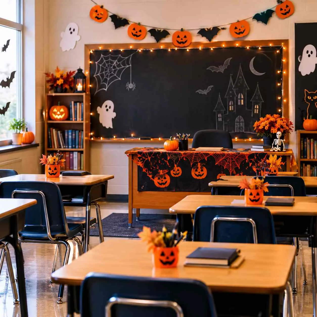 15 Halloween Classroom Decor Ideas That'll Make Your Room the Talk of the School! 1 Halloween Classroom Decor Ideas