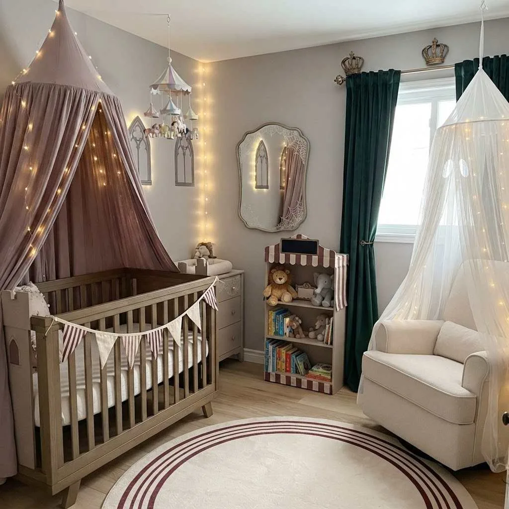 15 Halloween Nursery Decor Ideas: Castlecore & Circus Vibes Your Baby Will Love 1 Halloween Nursery Decor Ideas