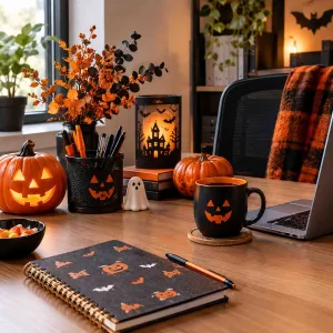 Halloween Office Desk Decor Ideas