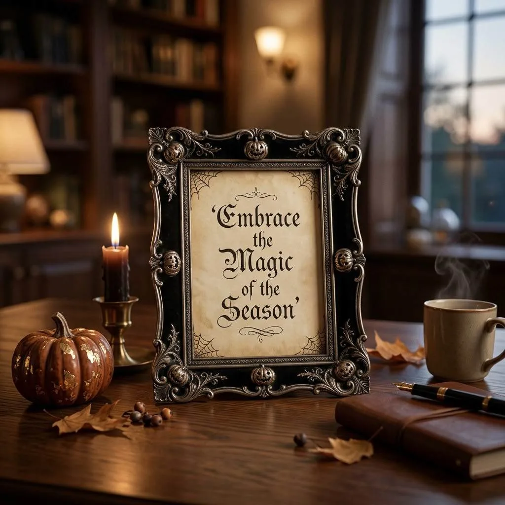15. Halloween Photo Frame Swap