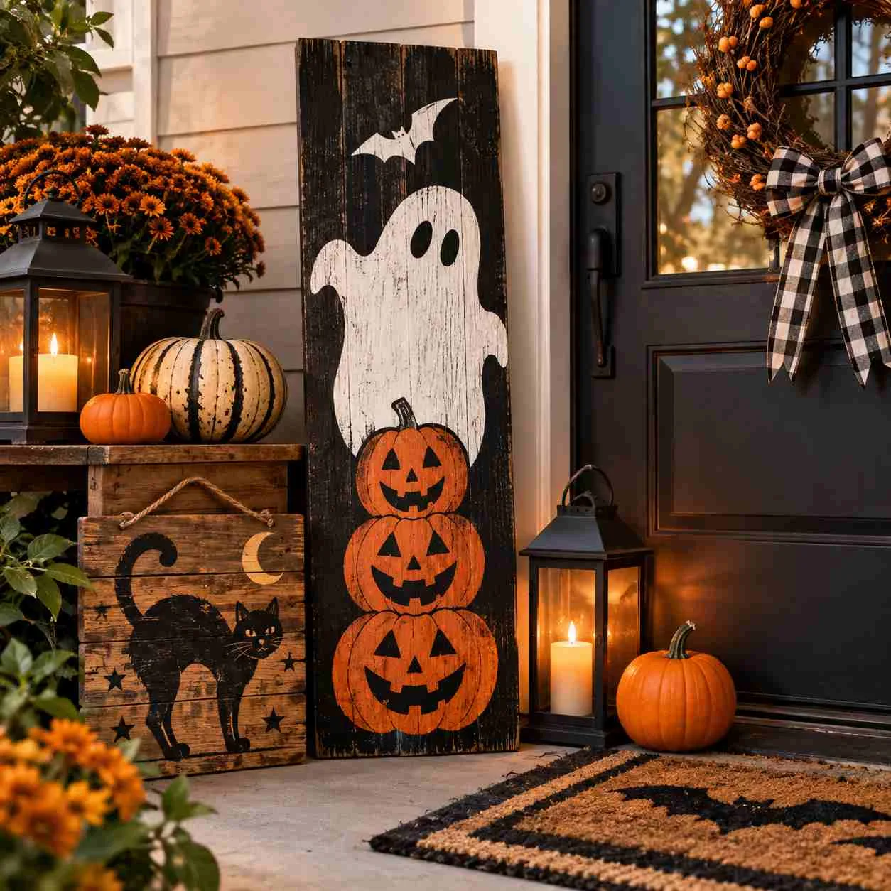 Halloween Sign DIY Ideas