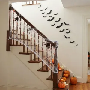 Halloween Staircase Decor Ideas