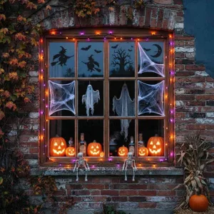 Halloween Window Decor Ideas