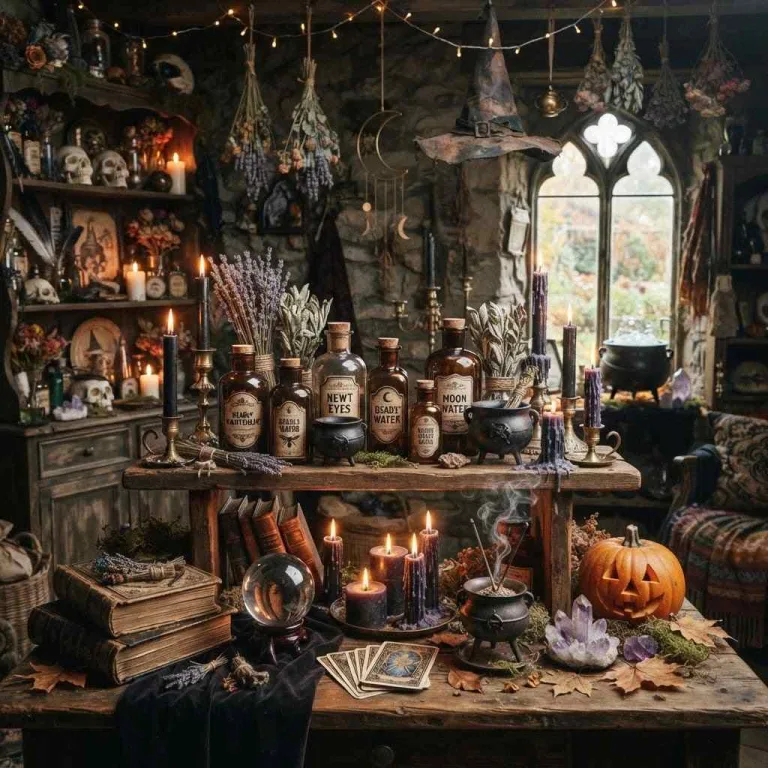 15 Halloween Witchcore Decor Ideas to Brew Up Some Magic 2 Halloween Witchcore Decor Ideas