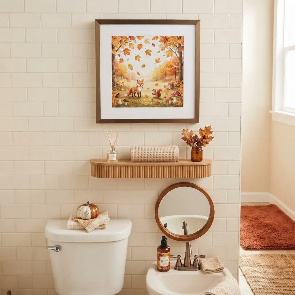 7. Hang Autumn-Themed Wall Art