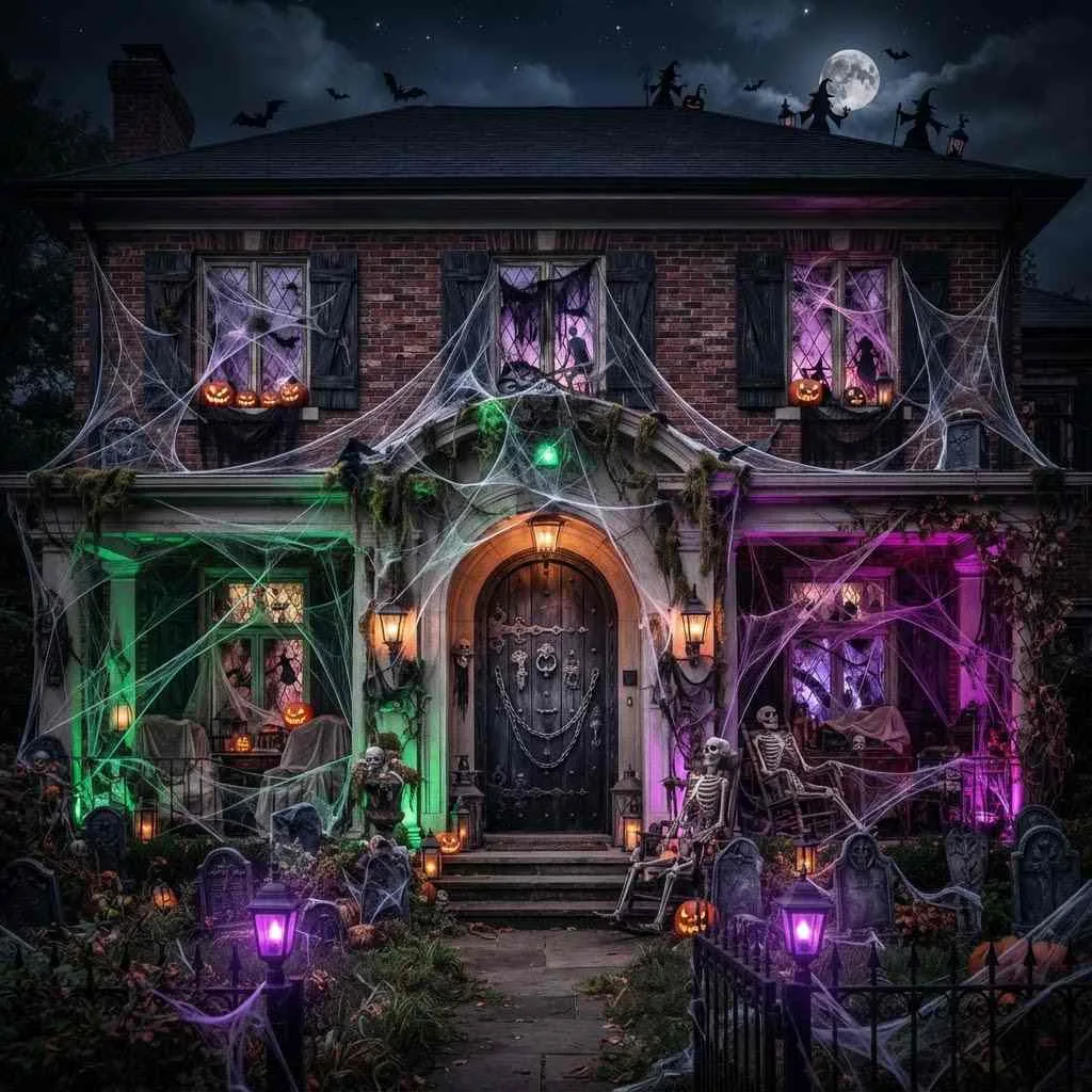 5. Haunted House Facade