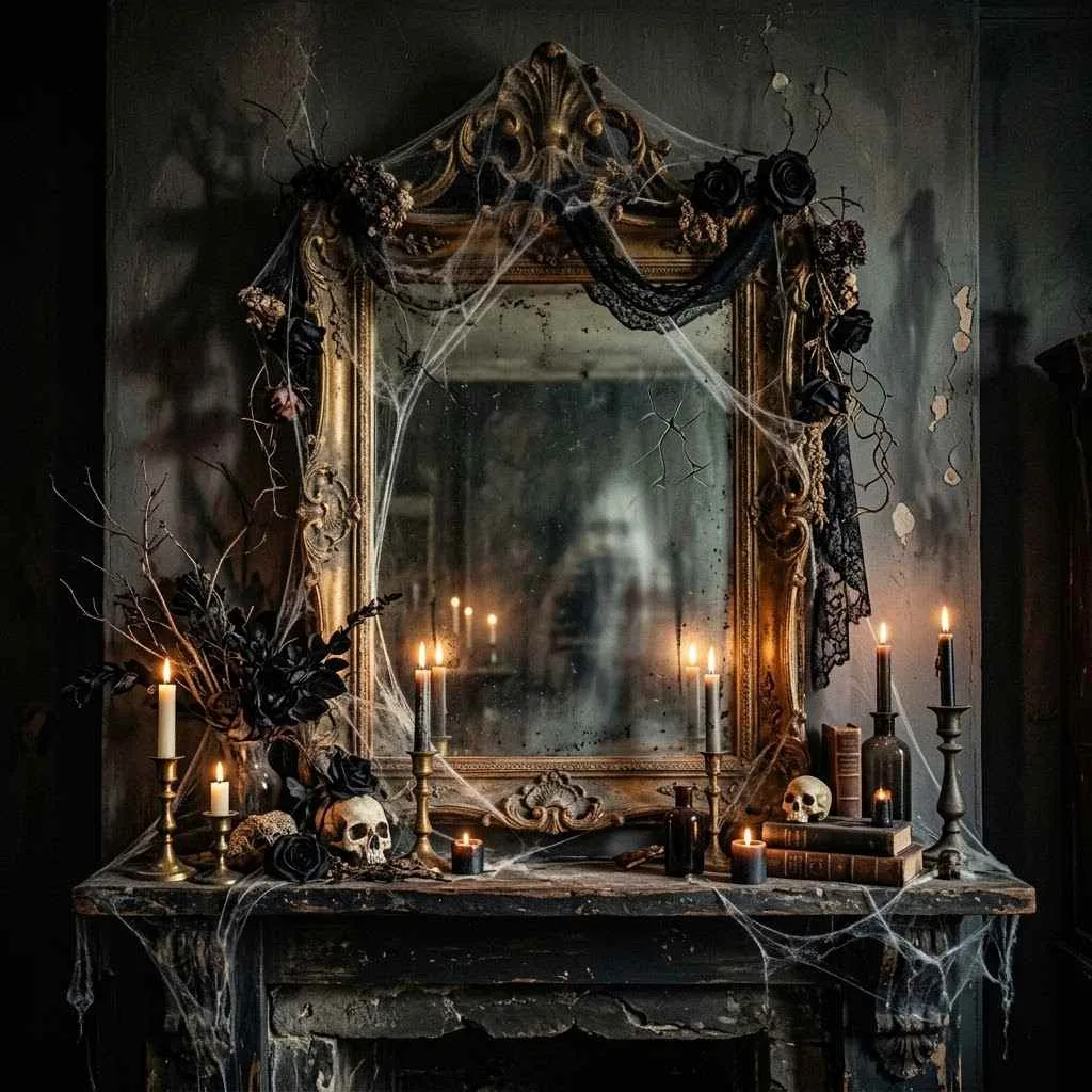 Haunted Mirror Backdrop