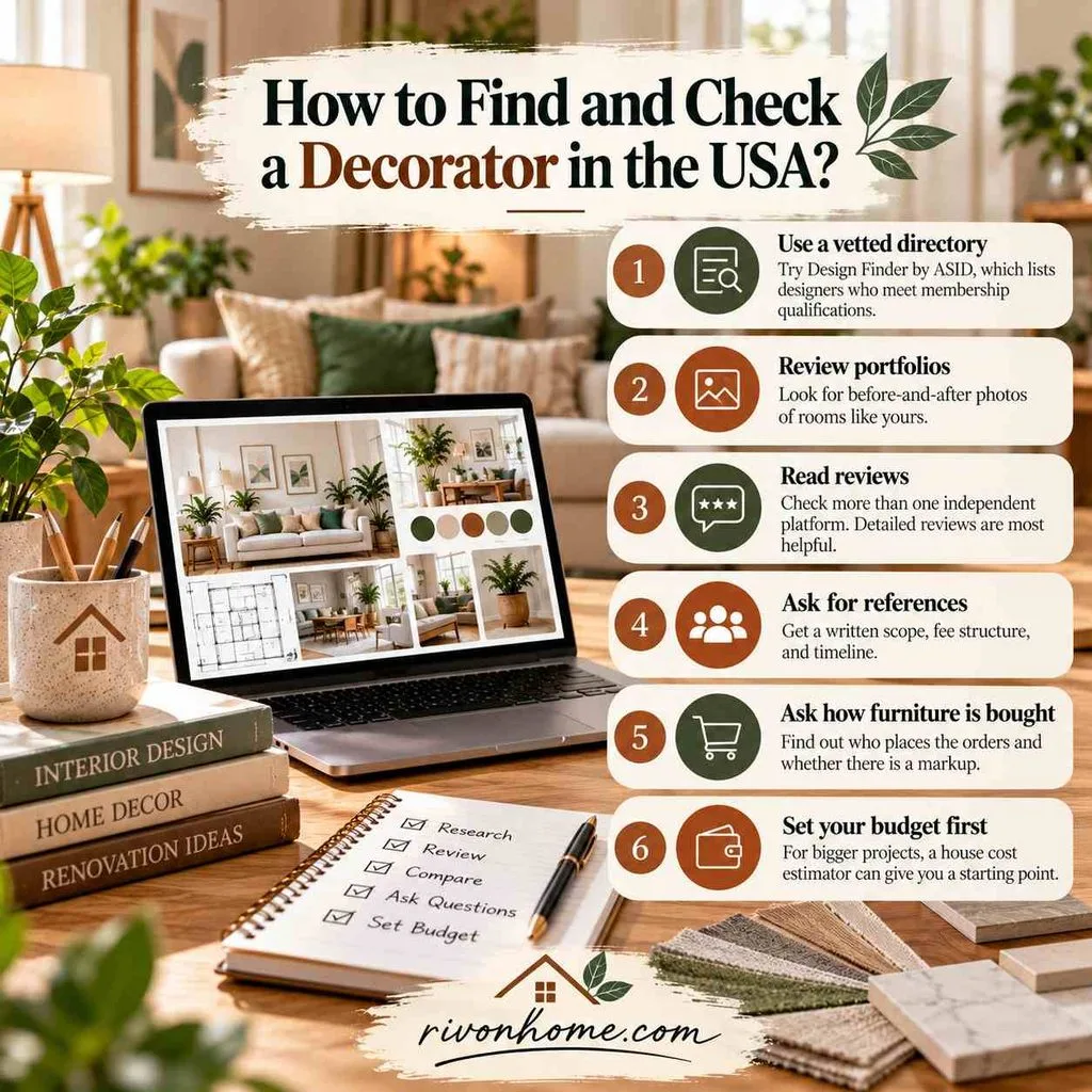 About Us Decoratoradvice .com: Who Runs the Site and What It Covers 8 How to Find and Check a Decorator in the USA?