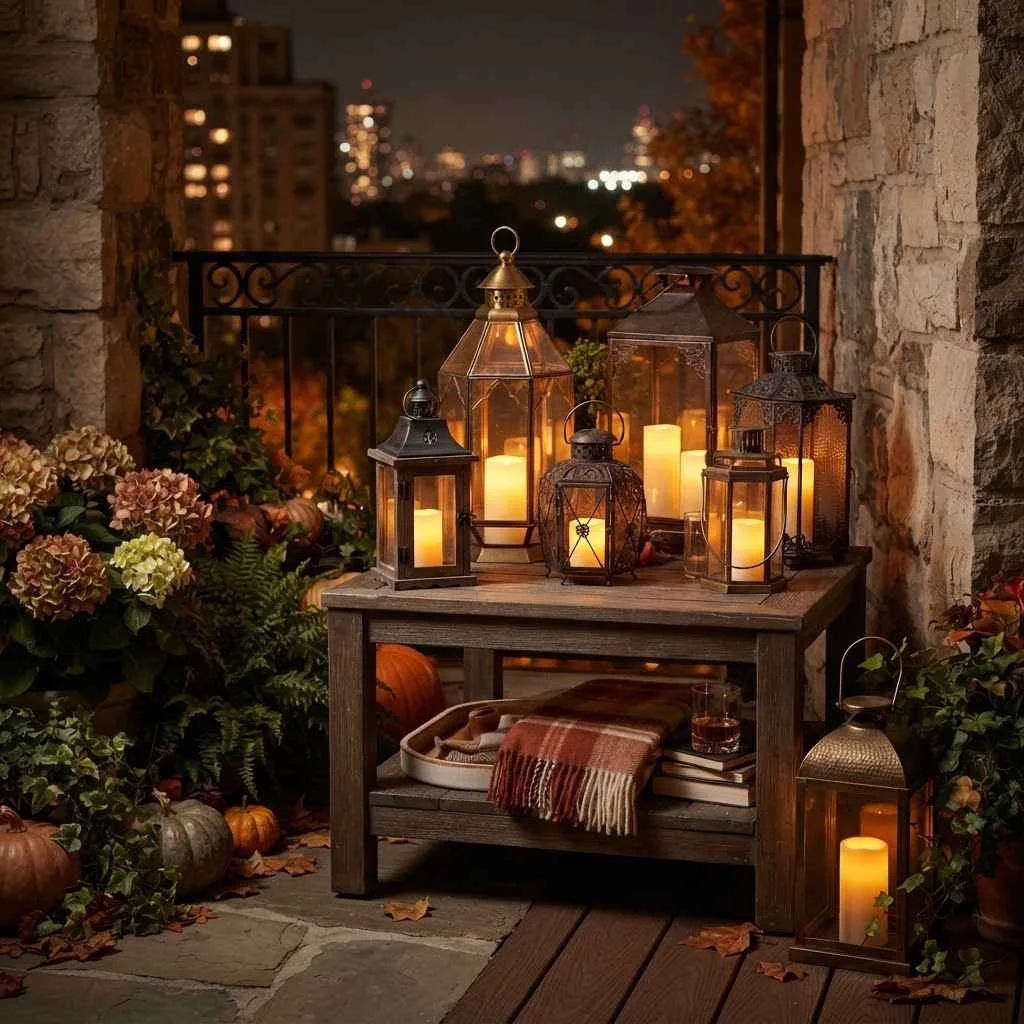 Lantern Clusters with Candles