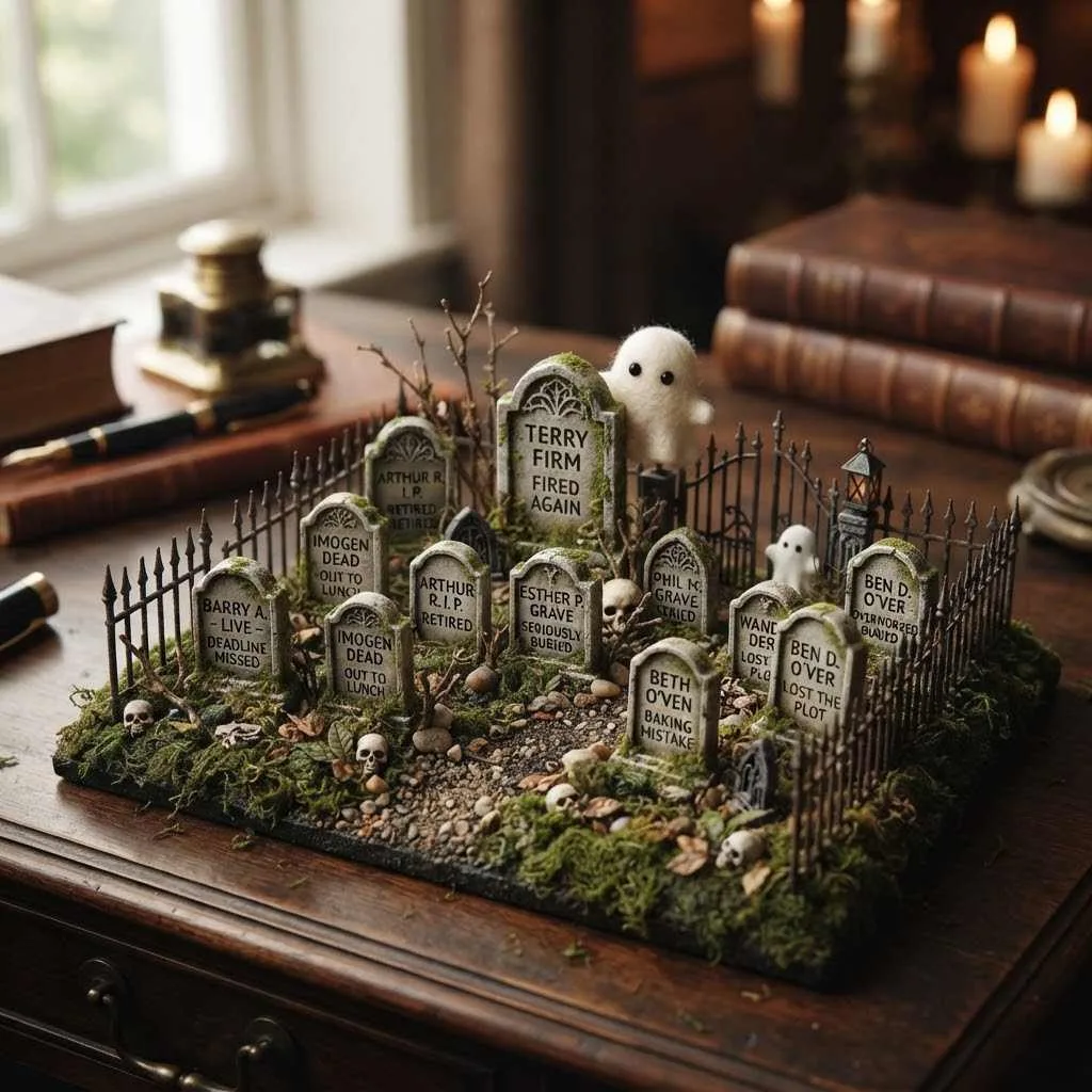 10. Mini Graveyard Scene