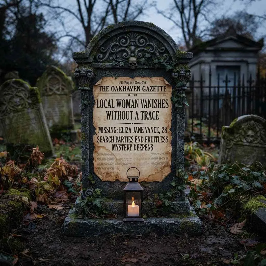 Newspaper Headline Tombstone