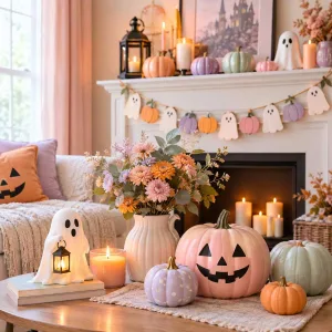 Pastel Halloween Decor Ideas
