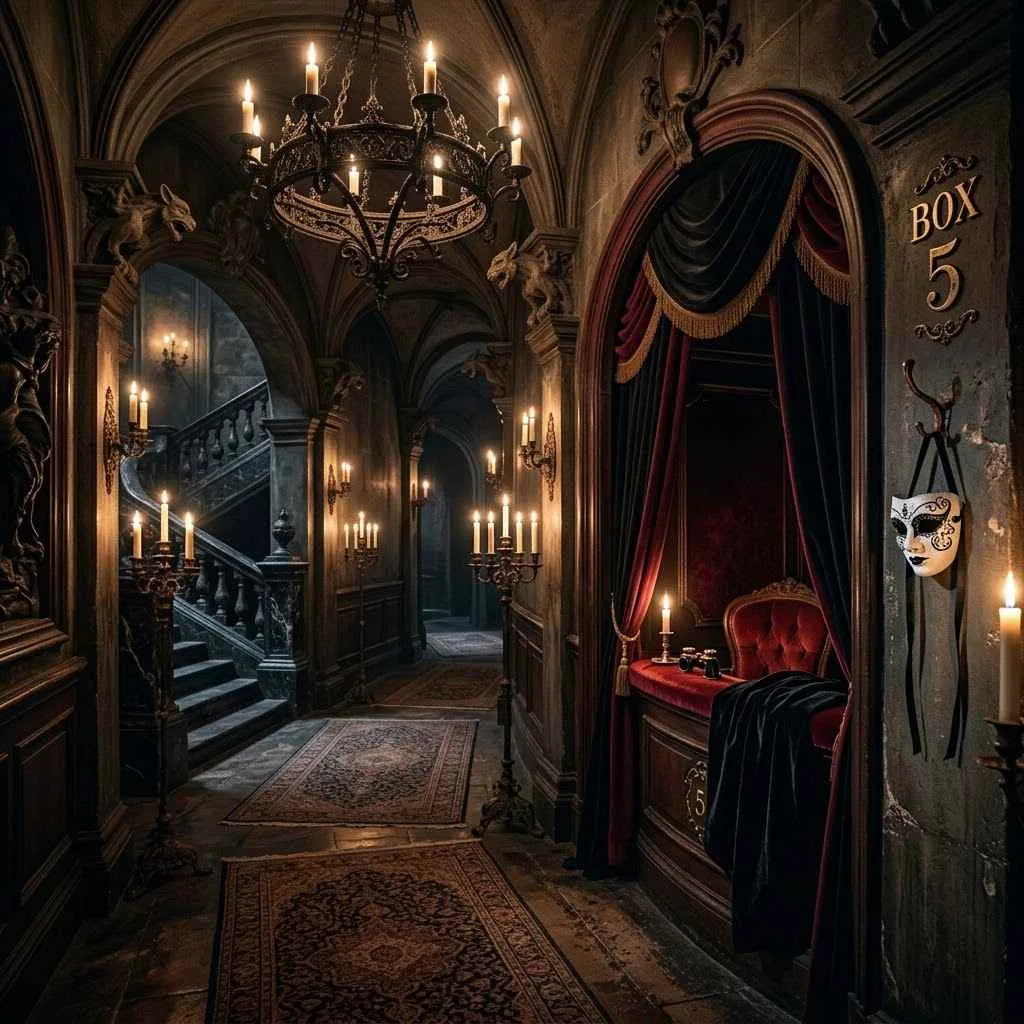 15 Dark Romantic Halloween Aesthetic Ideas 14 13. Phantom of the Opera Romance