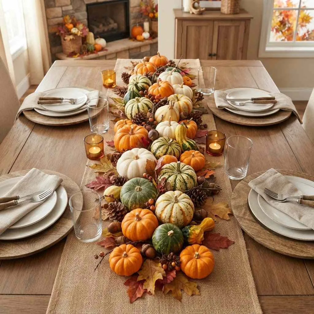 3. Pumpkin Patch Centerpiece