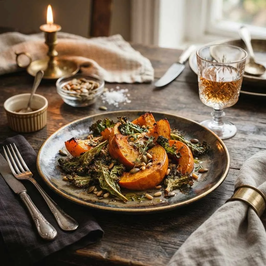 15 Fall Planter Ideas to Cozy Up Your Porch This Season 3 Pumpkin and Kale Combo