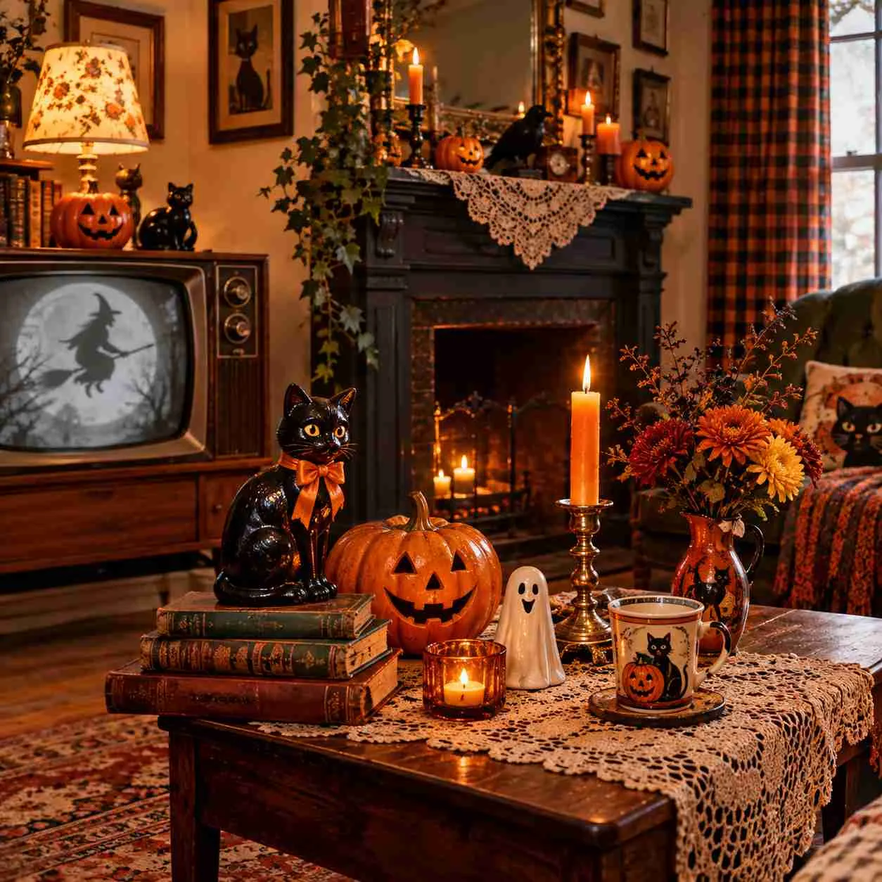 Retro Halloween Decor Ideas