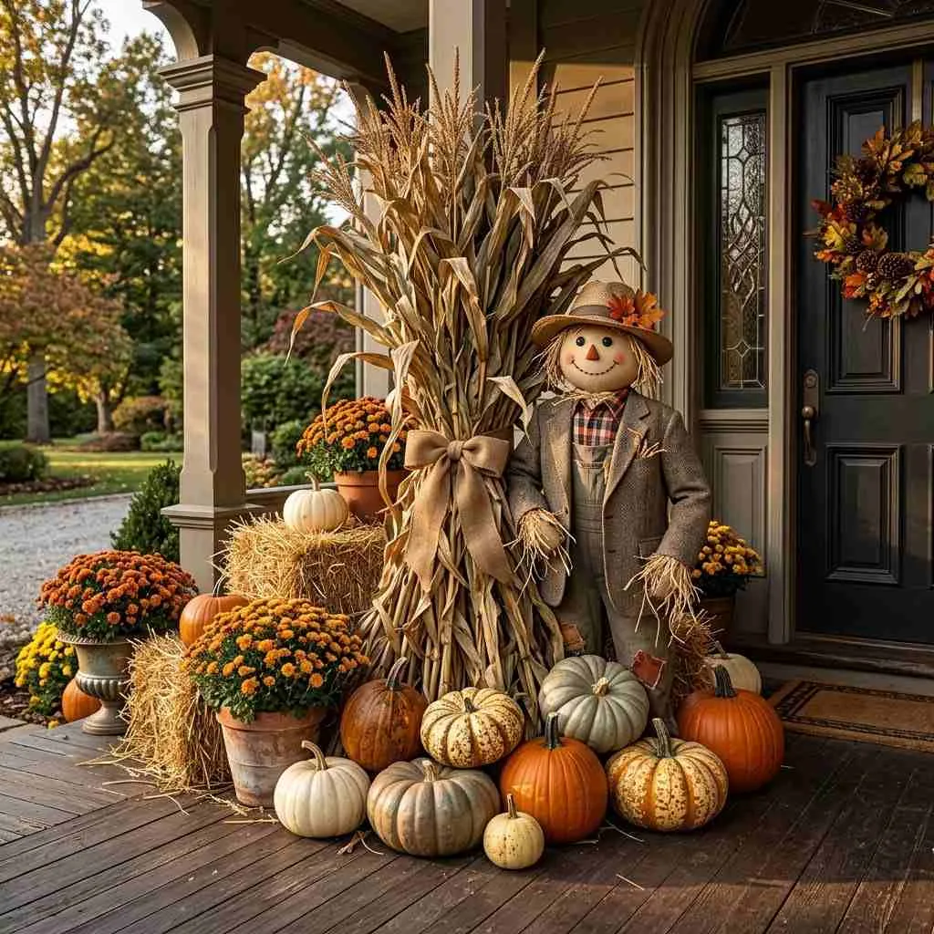 Scarecrow and Corn Stalk Pairing
