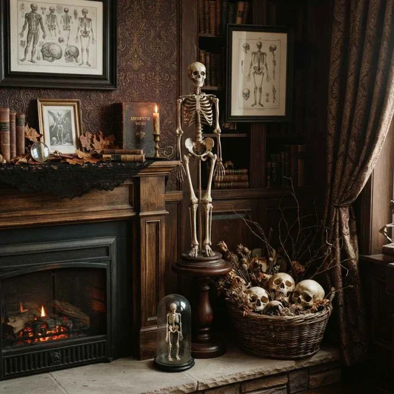 15 Skeleton Decor Ideas That Will Make Your Space the Talk of the Season 7 Skeleton Decor Ideas